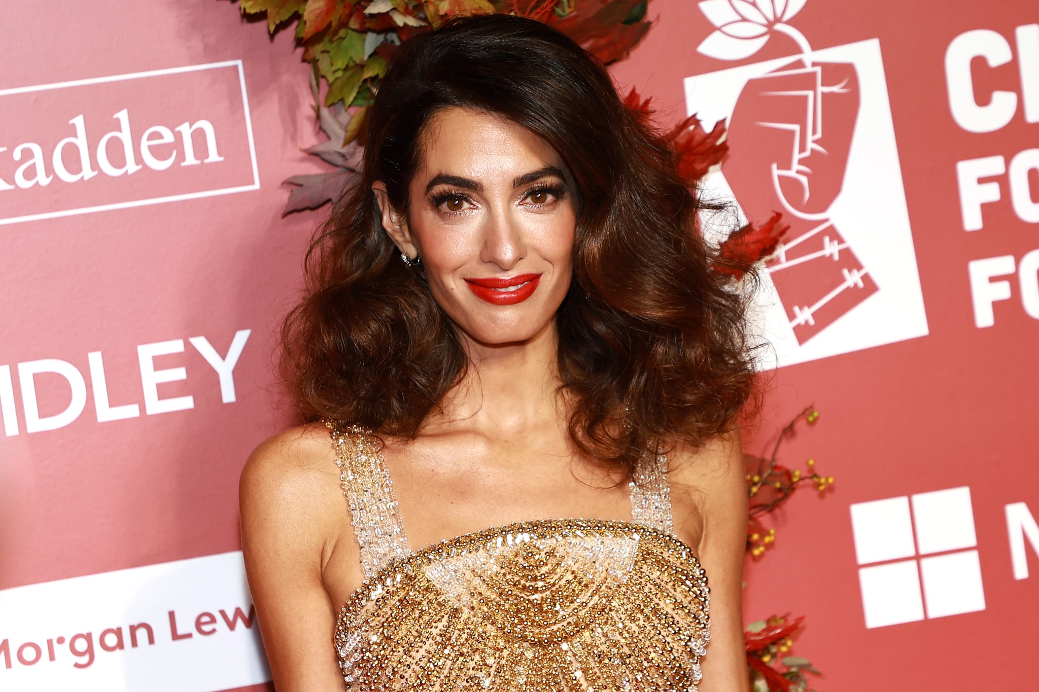 Amal Clooney attends the Clooney Foundation For Justice Inaugural Albie Awards