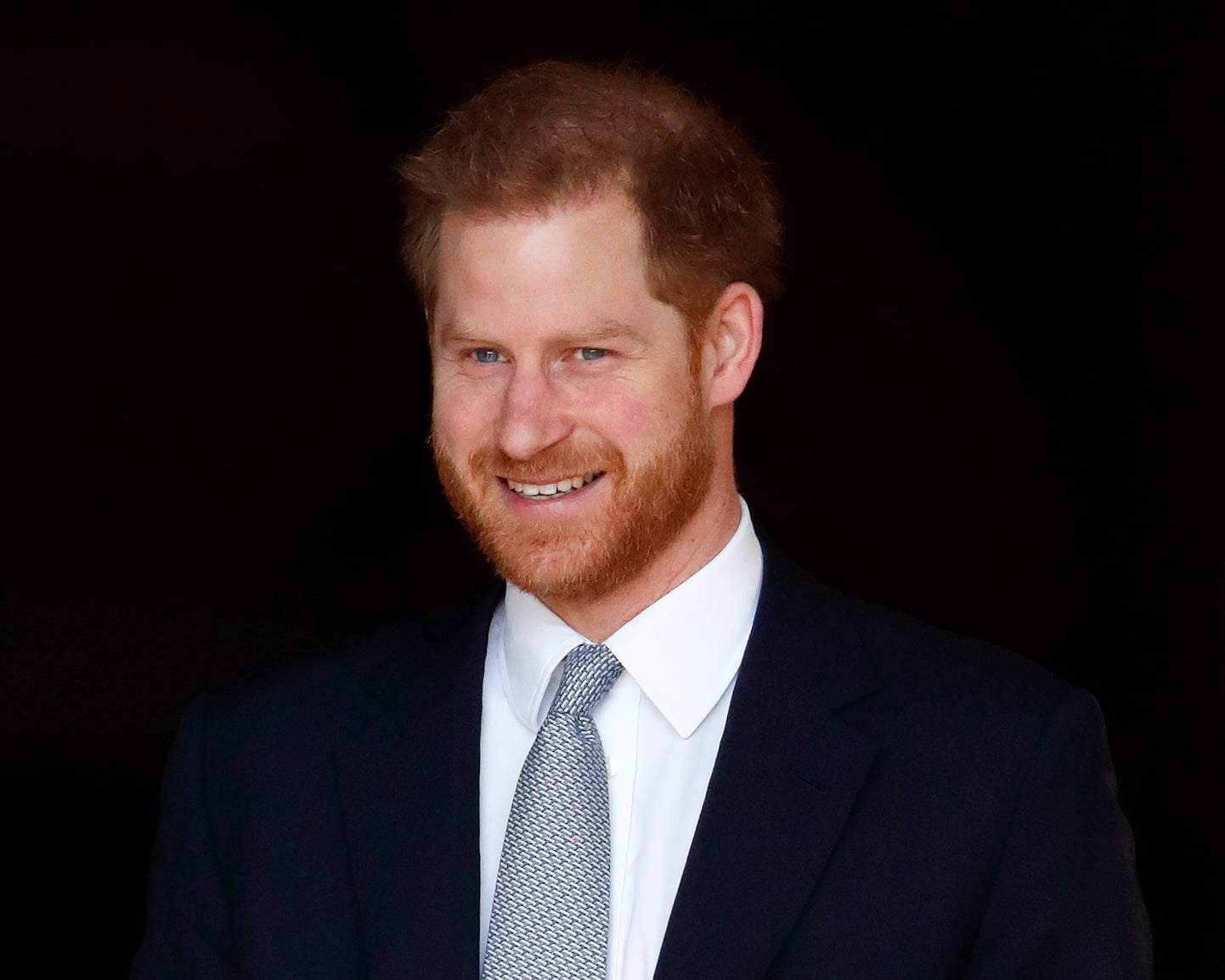 LONDON, UNITED KINGDOM - JANUARY 16: (EMBARGOED FOR PUBLICATION IN UK NEWSPAPERS UNTIL 24 HOURS AFTER CREATE DATE AND TIME) Prince Harry, Duke of Sussex hosts the Rugby League World Cup 2021 draws for the men's, women's and wheelchair tournaments at Buckingham Palace on January 16, 2020 in London, England. (Photo by Max Mumby/Indigo/Getty Images)