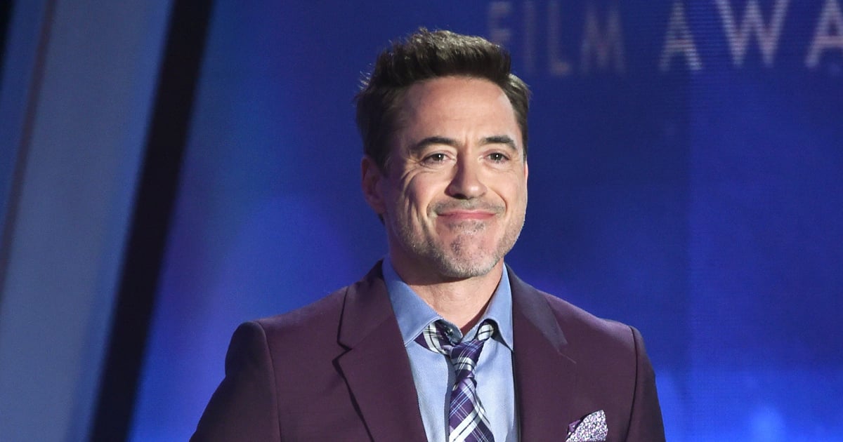 Robert Downey Jr. Thanks His Kids For Shaving His Head by Becoming a Human Jack-o’-Lantern