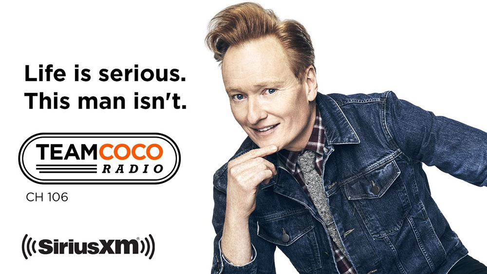 Conan O’Brien Launching SiriusXM Channel