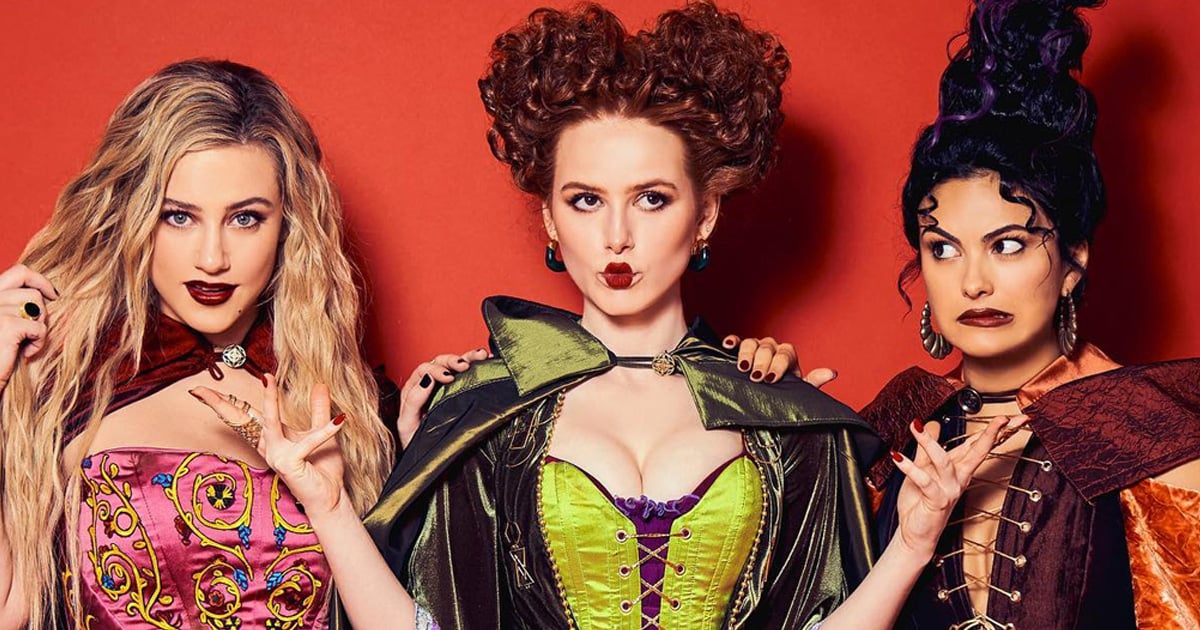 Lili Reinhart, Camila Mendes, and Madelaine Petsch Dress Up as the Sanderson Sisters