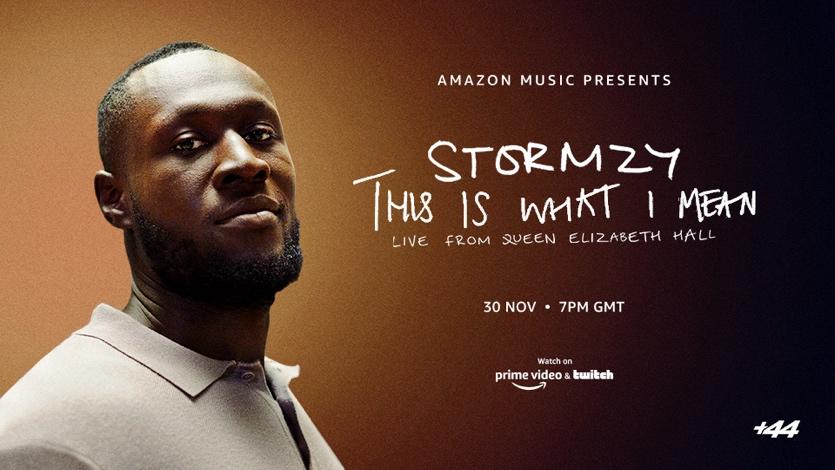 Stormzy & Amazon Music announce ‘This Is What I Mean – Live From Queen Elizabeth Hall’