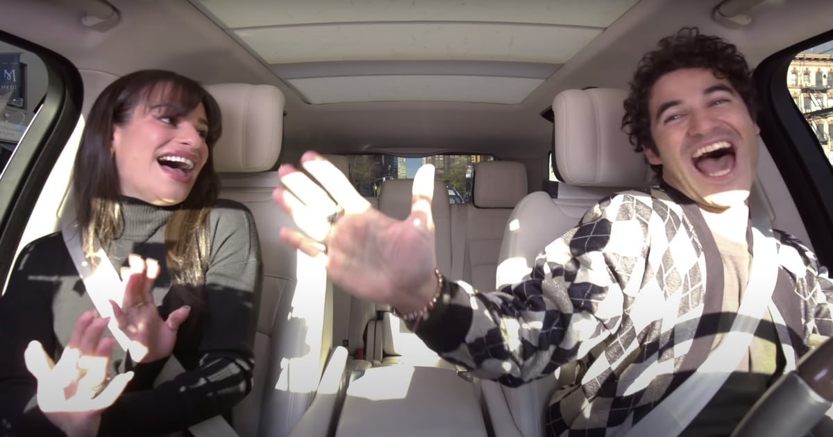 Lea Michele and Darren Criss Break Out Their Christmas Hits on “Carpool Karaoke”