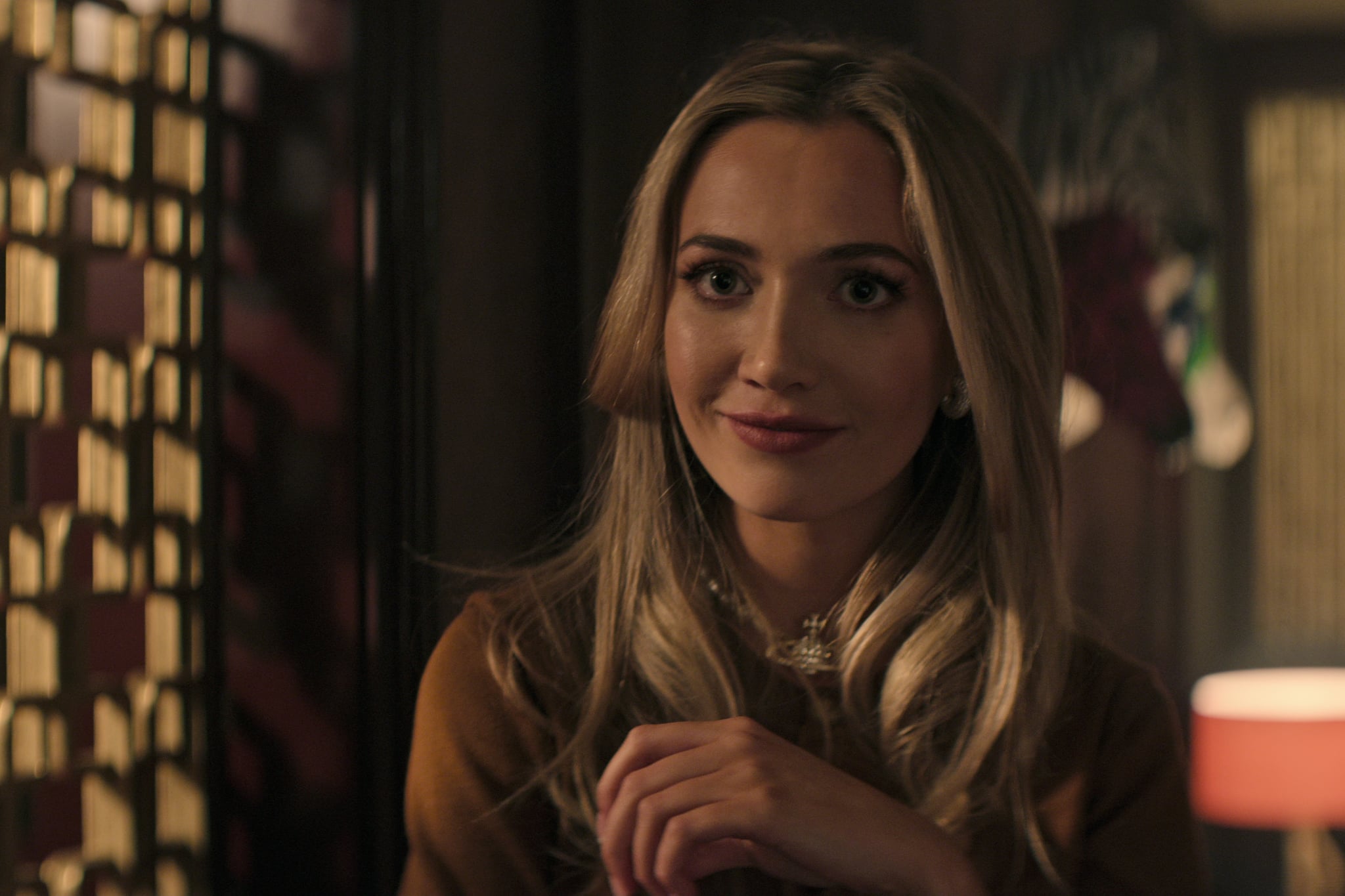 You. Tilly Keeper as Lady Phoebe in episode 404 of You. Cr. Courtesy of Netflix © 2022