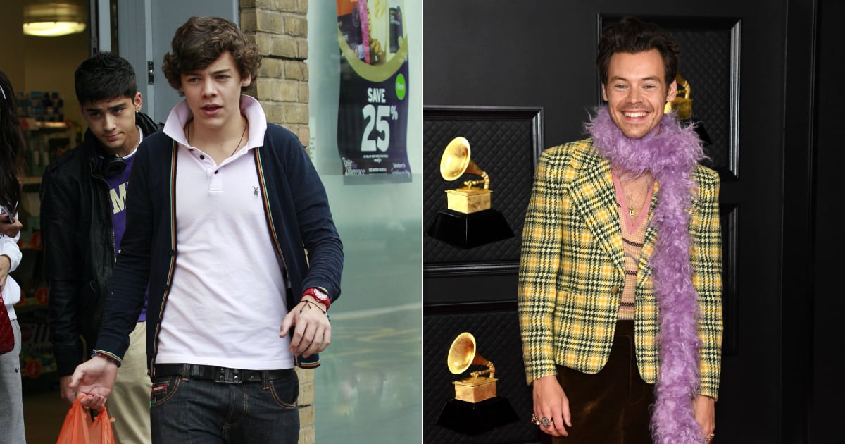 See Harry Styles’s Fashion Evolution, From 1D Polo Shirts to Feather Boas