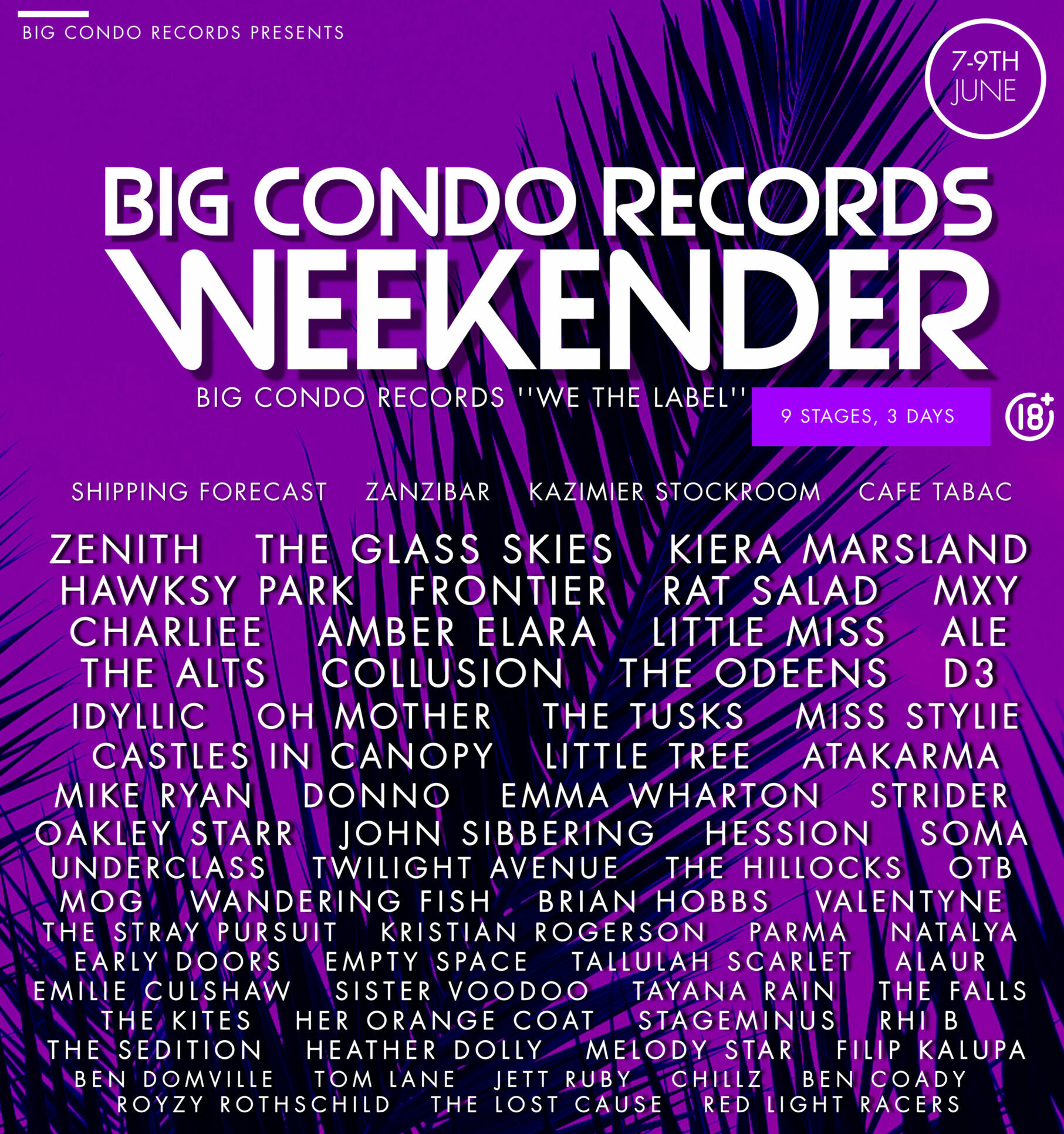 The Big Condo Records Weekender Festival